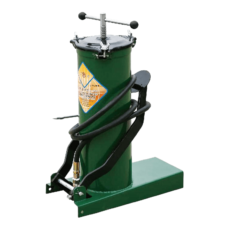 Injetor de graxa operado com pedal de liga grossa de 6KG